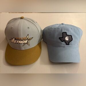 Houston Astros and Texas Cap Bundle! New Era and Carhartt